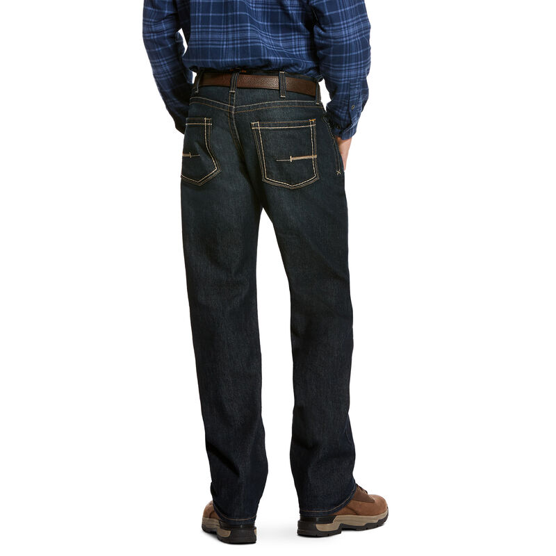 Ariat Rebar M5 Slim Mavi Kot Pantolon Erkek (14032-305)